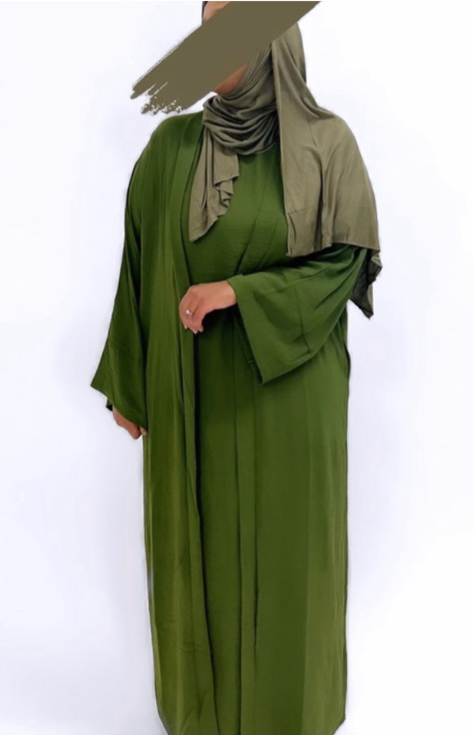 olive nuura abaya